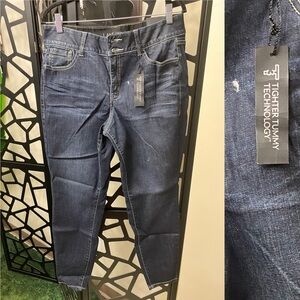 Lane Bryant Dark Blue Women's Skinny Jeans